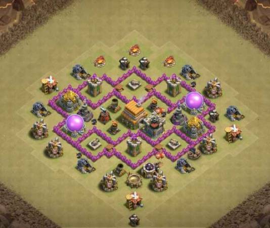 Town Hall 6 War Base Copy Link
