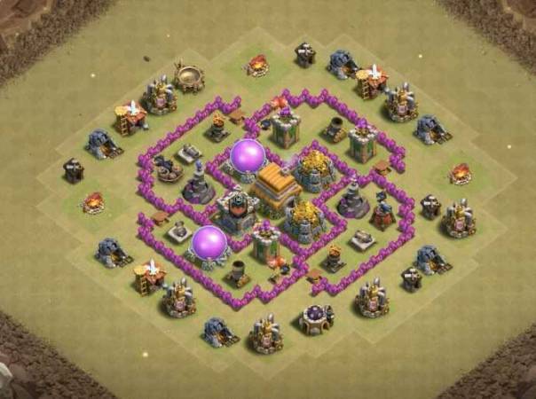 Town Hall 6 War Base Link