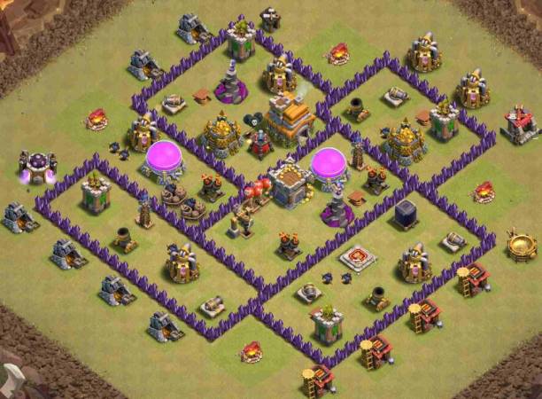 Town Hall 7 War Base Link