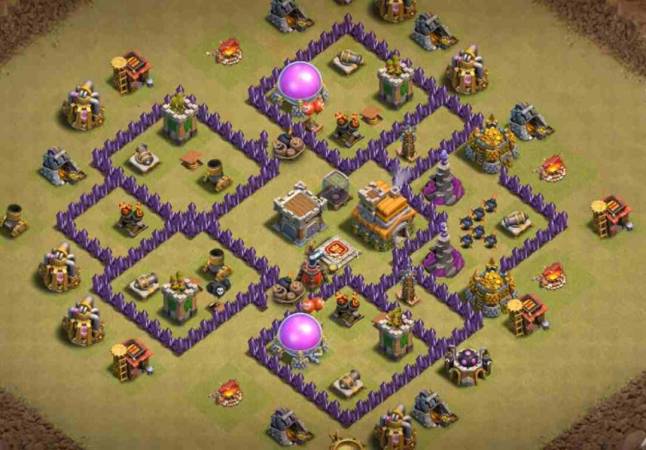 Town Hall 7 War Base Link