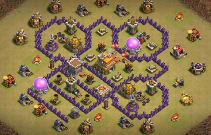 Town Hall 7 War Base Link