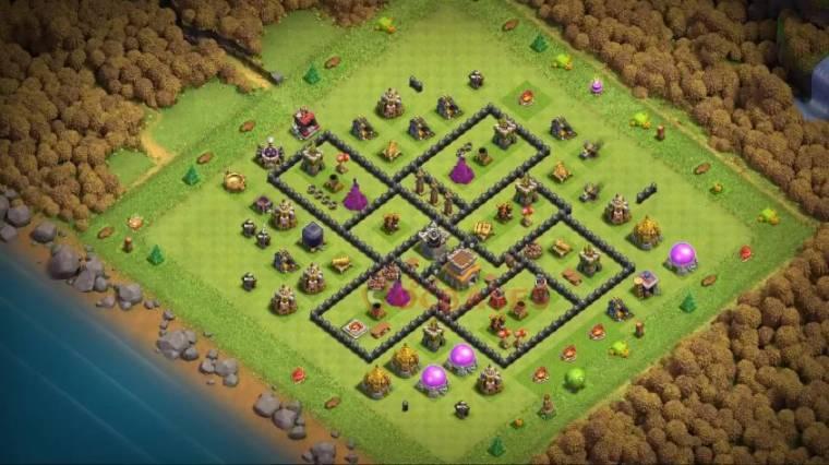 Town Hall 8 Base Best Defense