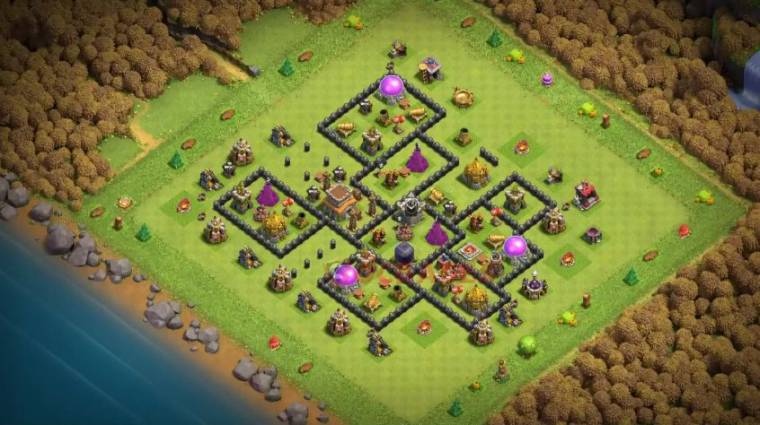 Town Hall 8 Base Copy Link