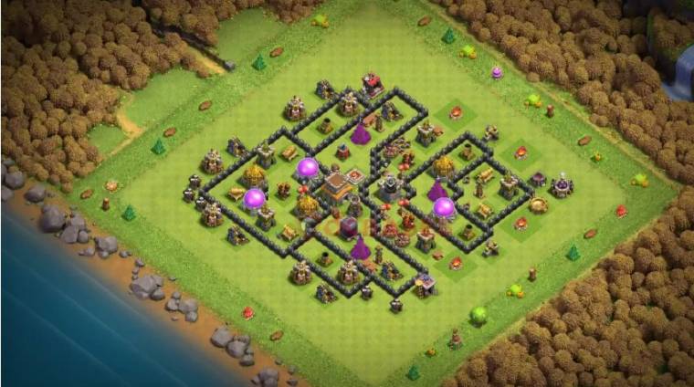 Town Hall 8 Base Link