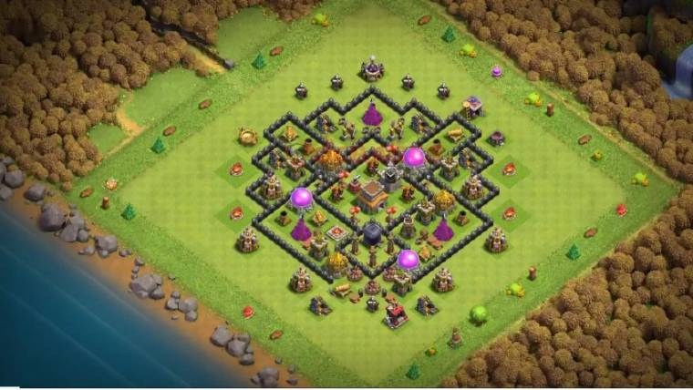 Town Hall 8 Base