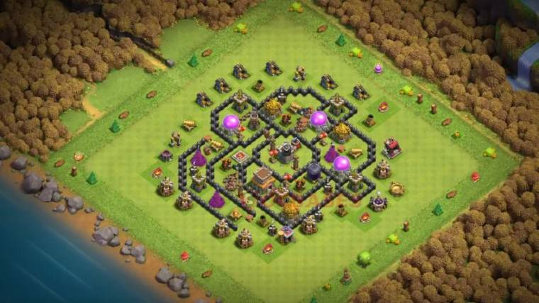 Town Hall 8 Map Links