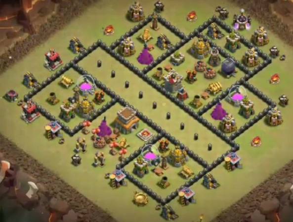 Town Hall 8 Wall Maps