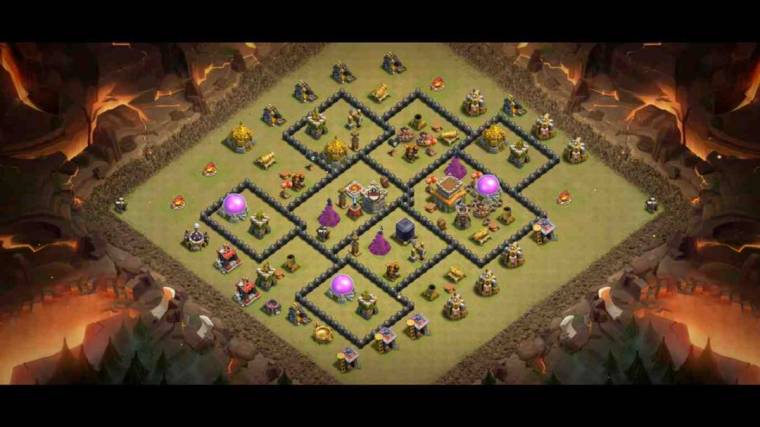 Town Hall 8 War Base Link