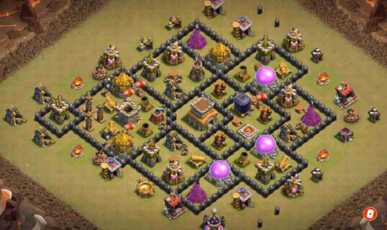 Town Hall 8 War Base War