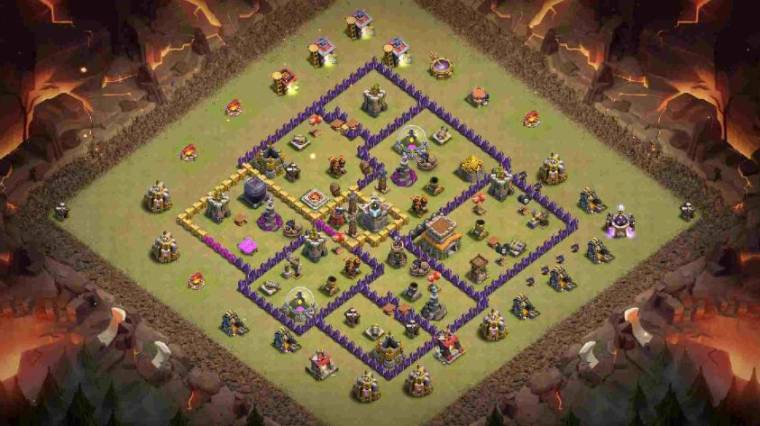 Town Hall 8 War Maps