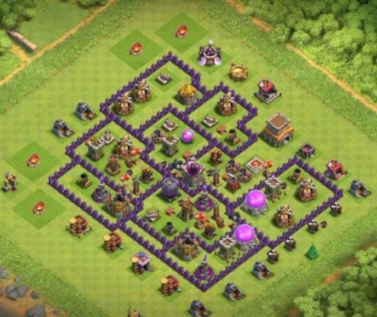 Town Hall 8 War Maps