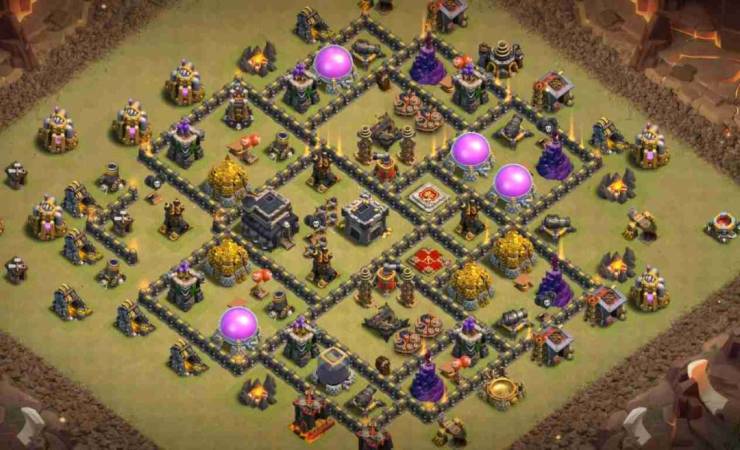 Town Hall 9 War Base Link