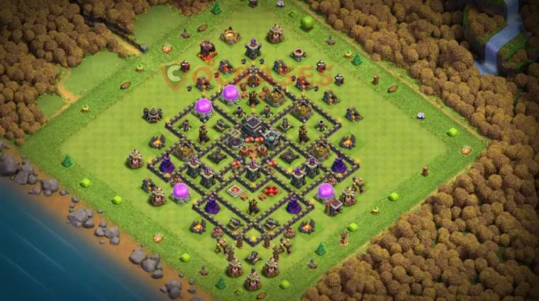 Town Hall 9 War Base Link