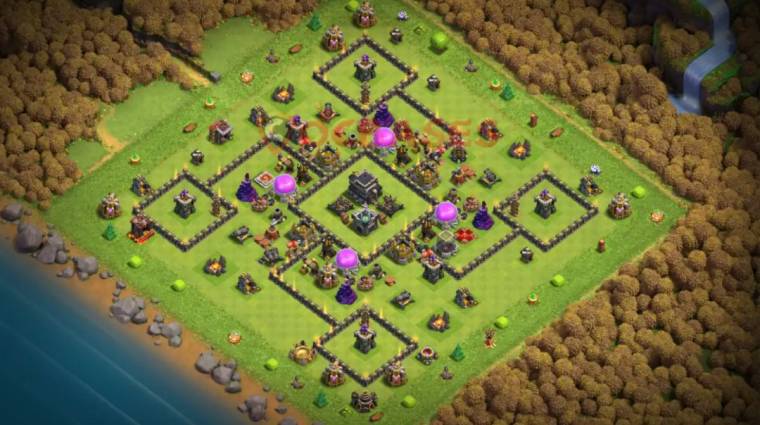 Town Hall 9 War Base Link