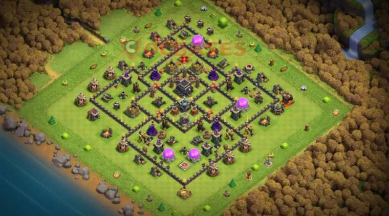 Town Hall 9 War Base Link