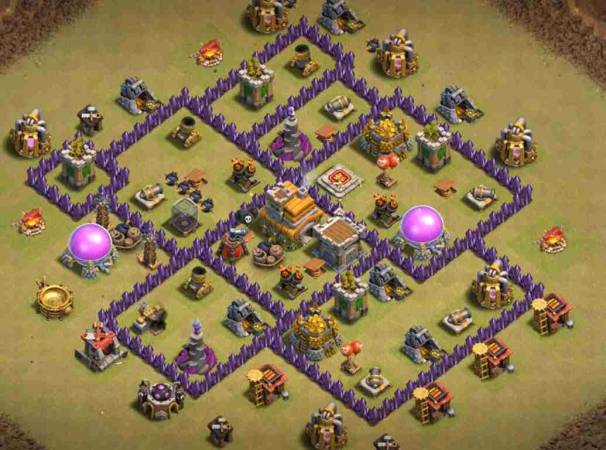 Unbeatable TH7 War Base