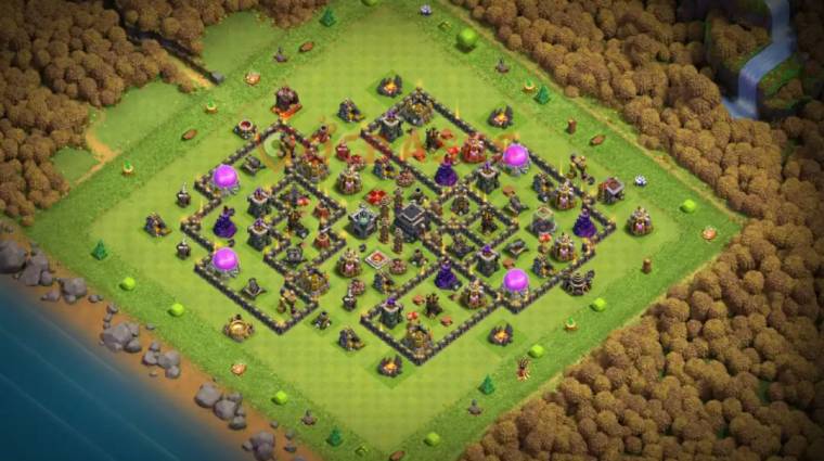 Unbeatable TH9 War Base