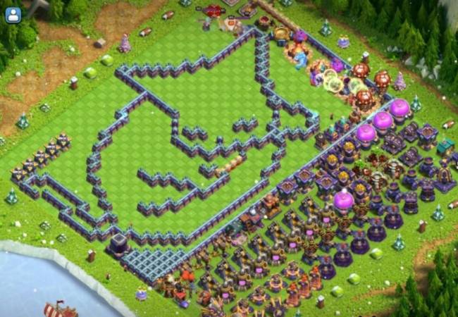 Unique Town Hall 16 Troll Base Ideas