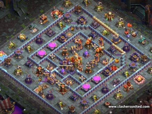 Anti-1 Star TH16 War Base Design