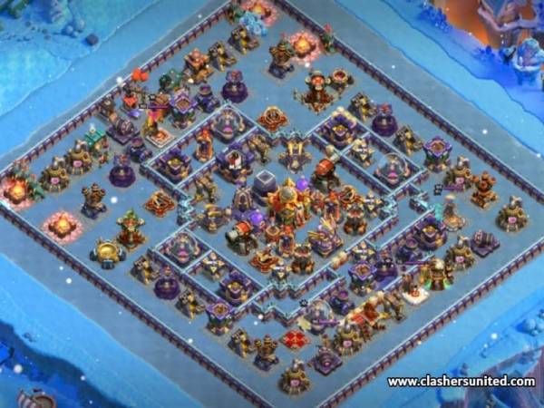 Anti Root Rider TH16 War Base