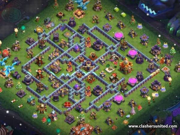 Anti-siege Barracks TH16 War Base