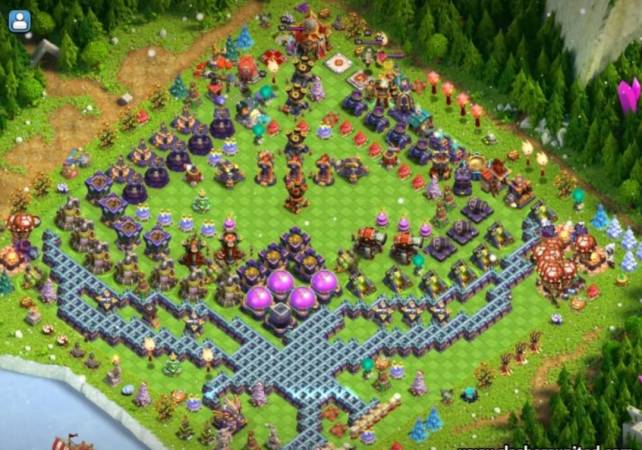 Best COC Troll Base TH16