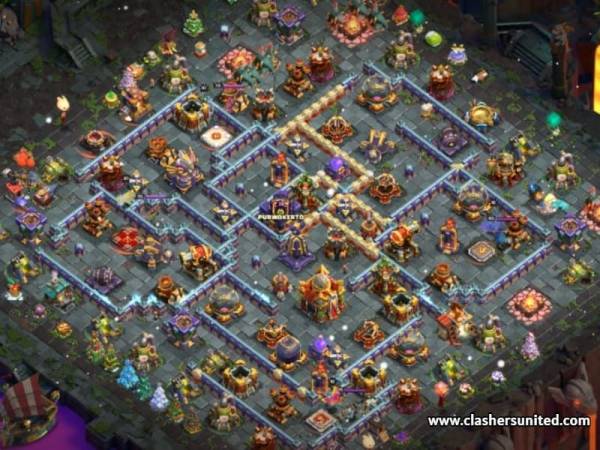 Best TH16 Anti-3 Star War Base Design