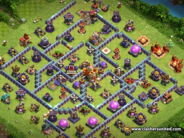 Best TH16 Hybrid Base For Wars