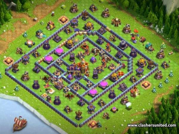 Best TH16 War Base Links 2024