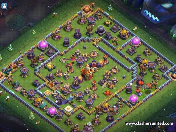 Clash Of Clans TH16 Base With Surprise Elements