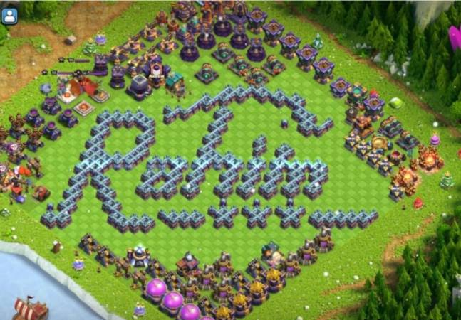 COC Funny Name Bases TH16