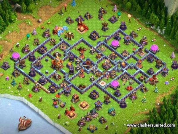 Defensive TH16 War Base