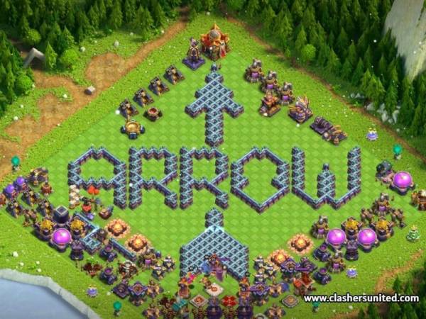 Funniest TH16 Base Designs With Links