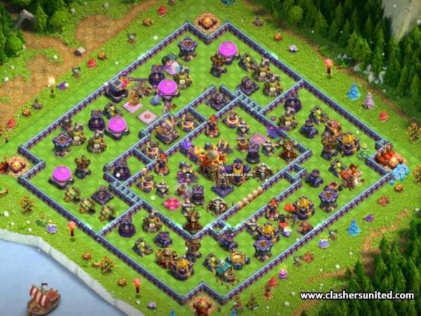 Latest Clash Of Clans TH16 Base Designs