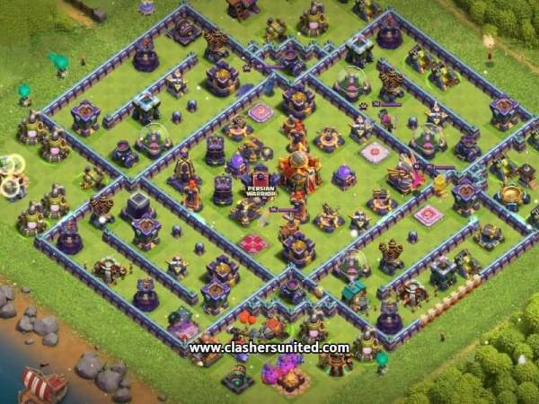 New Town Hall 16 Base Layout
