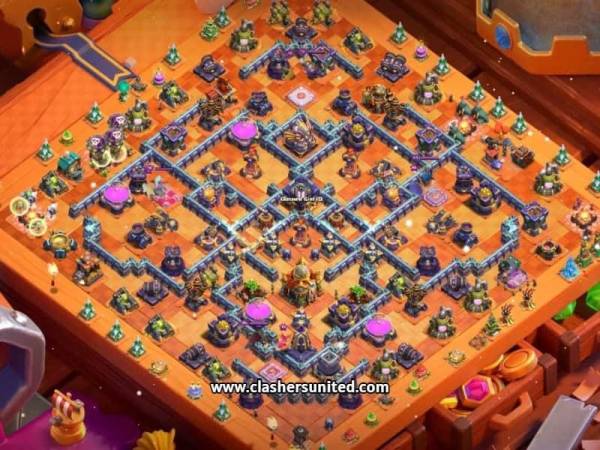 TH16 Base With 6000+ Trophies
