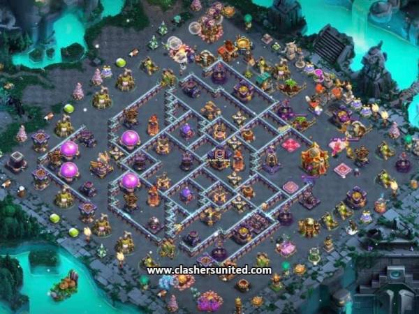 Town Hall 16 Pusher Base