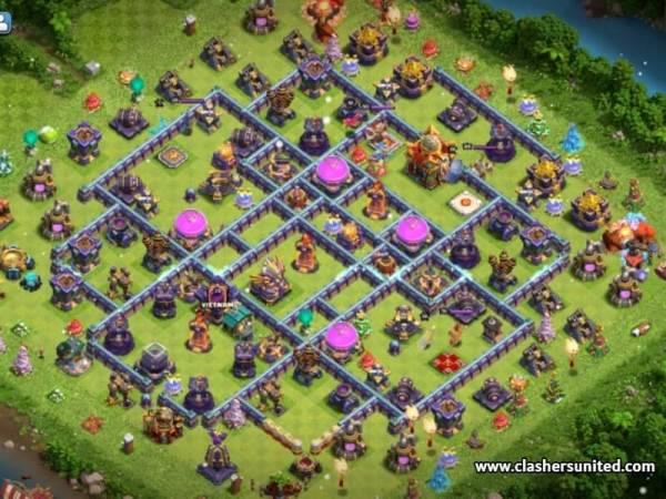 Unique TH16 Base With Trap Diversity